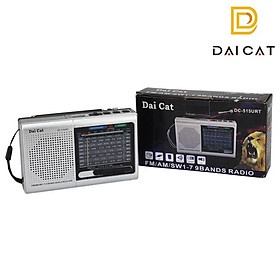Radio, Đài Fm DC-515 Máy nghe nhạc bằng thẻ nhớ, usb, nghe đài Radio trên sóng FM được thiết kế nhỏ gọn