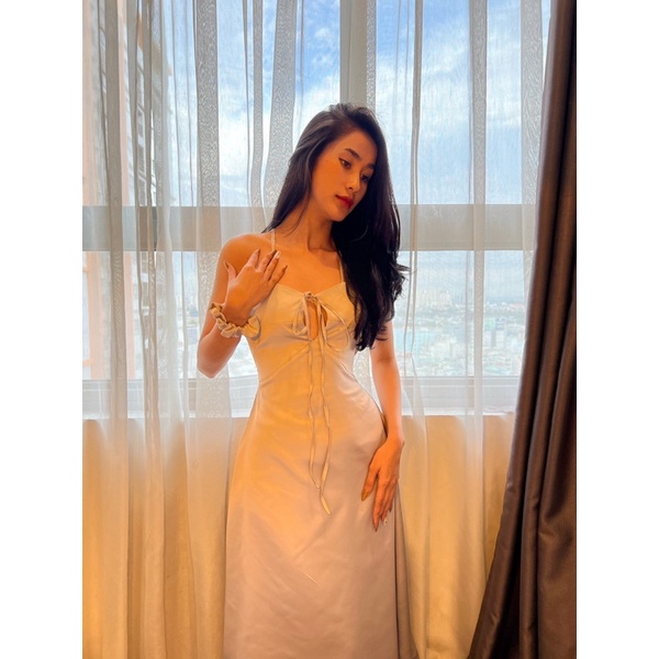 Đầm ngủ cột dây quyến rũ  𝙇𝘼𝙔𝙀𝙍𝙎 𝘾𝘼𝙆𝙀 𝙉𝙄𝙂𝙃𝙏 𝘿𝙍𝙀𝙎𝙎 08