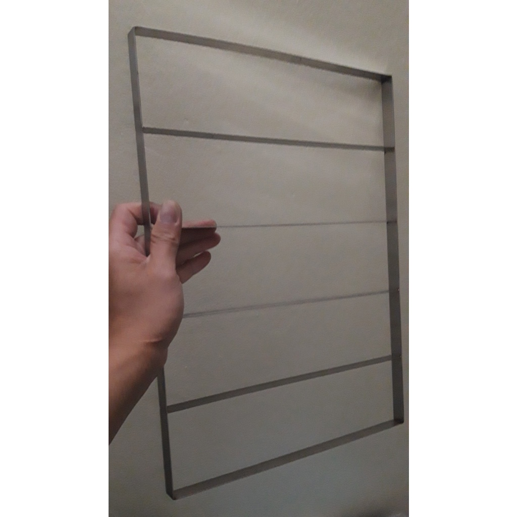 Khuôn làm bánh bánh ngũ cốc ,gạo lứt , chất liệu inox 304 kích thước 40 cm x 30 cm x 1,5 cm