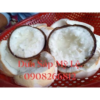 Dừa Sáp Bi đặc dày cơm 120k trái 600g-800g