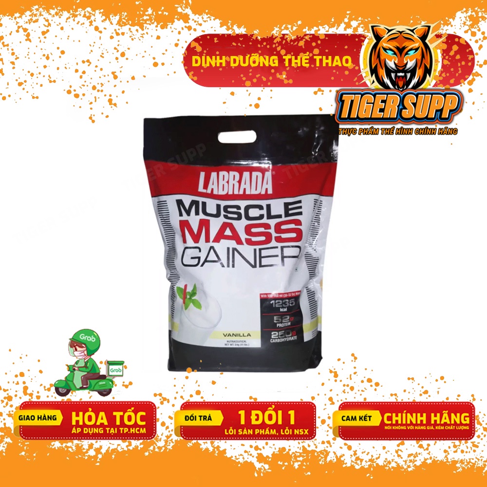 [Freeship] Labrada Muscle Mass Gainer - Sữa Tăng Cân Chất Lượng 12 lbs - Chính hãng