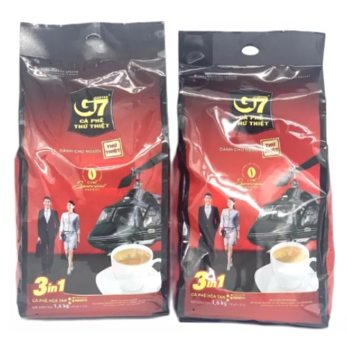 Cà phê sữa hòa tan G7 Trung Nguyên thơm ngon túi 50 gói
