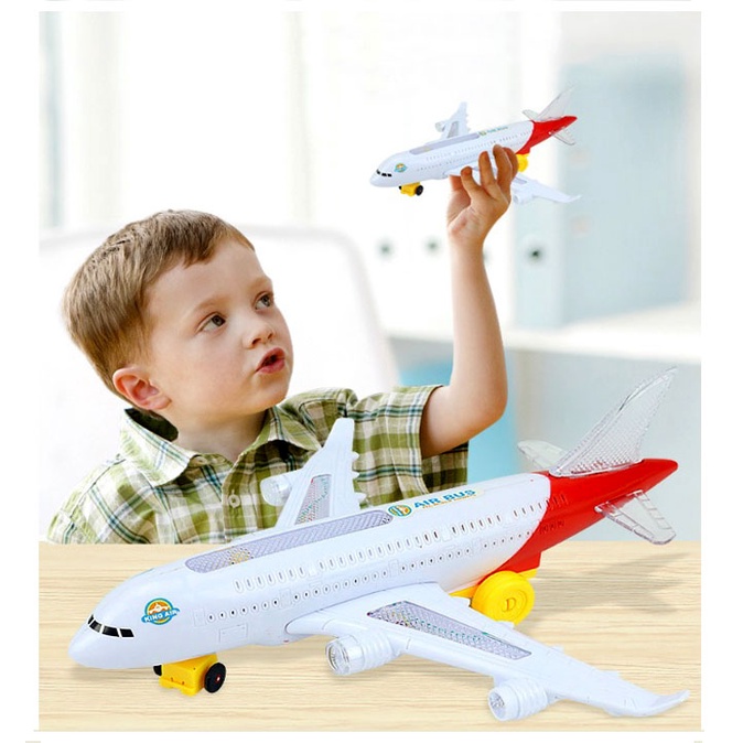 Máy Bay A380 Size 45Cm Biết Hát , Phát Nhạc