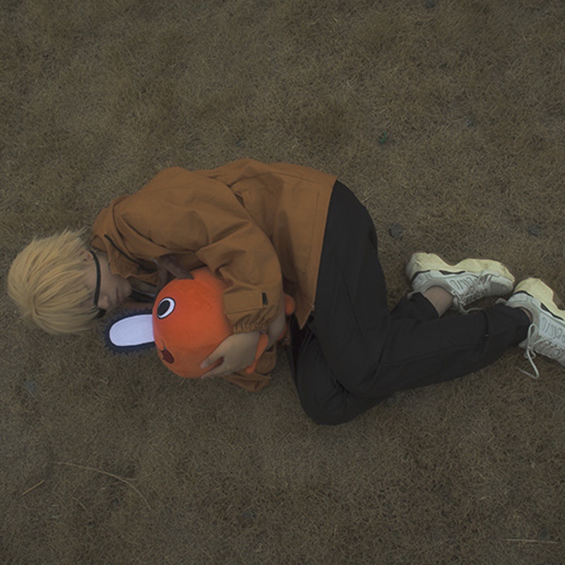 Thú Nhồi Bông Hình Nhân Vật Chainsaw Man Pochita