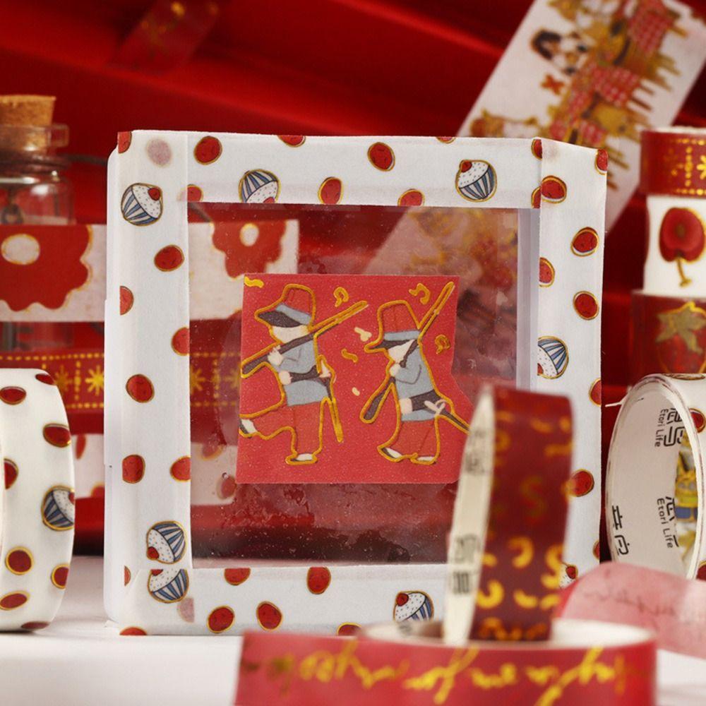 LAKAMIER Set 60 Cuộn Băng Keo Washi DIY Nhỏ Nhắn Xinh Xắn Sáng Tạo