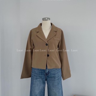 Áo blazer dáng lửng