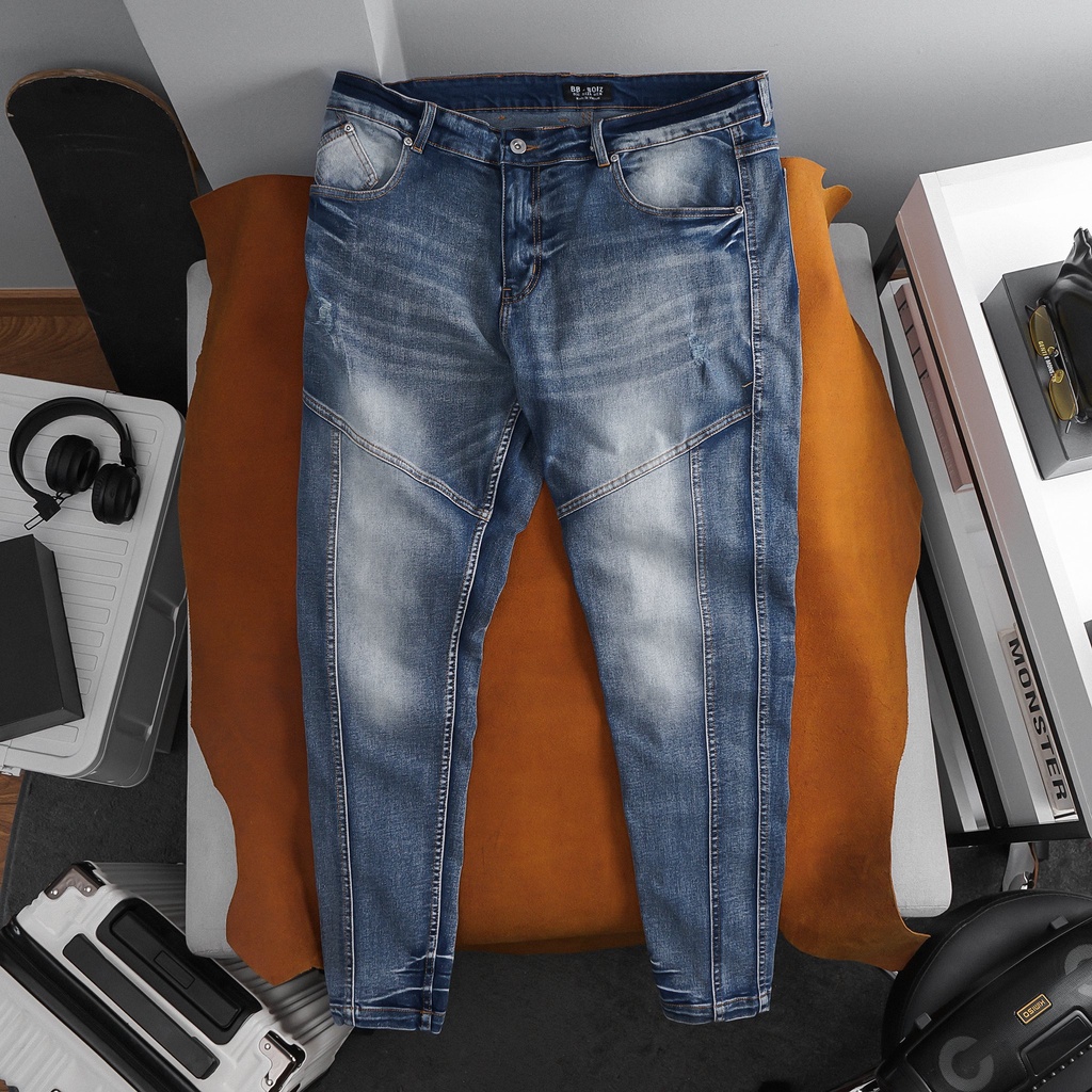 BIGSIZE - QUẦN JEAN NAM BB BOIZ FORM BIGSIZE 95KG - 130KG - cách điệu, túi hộp