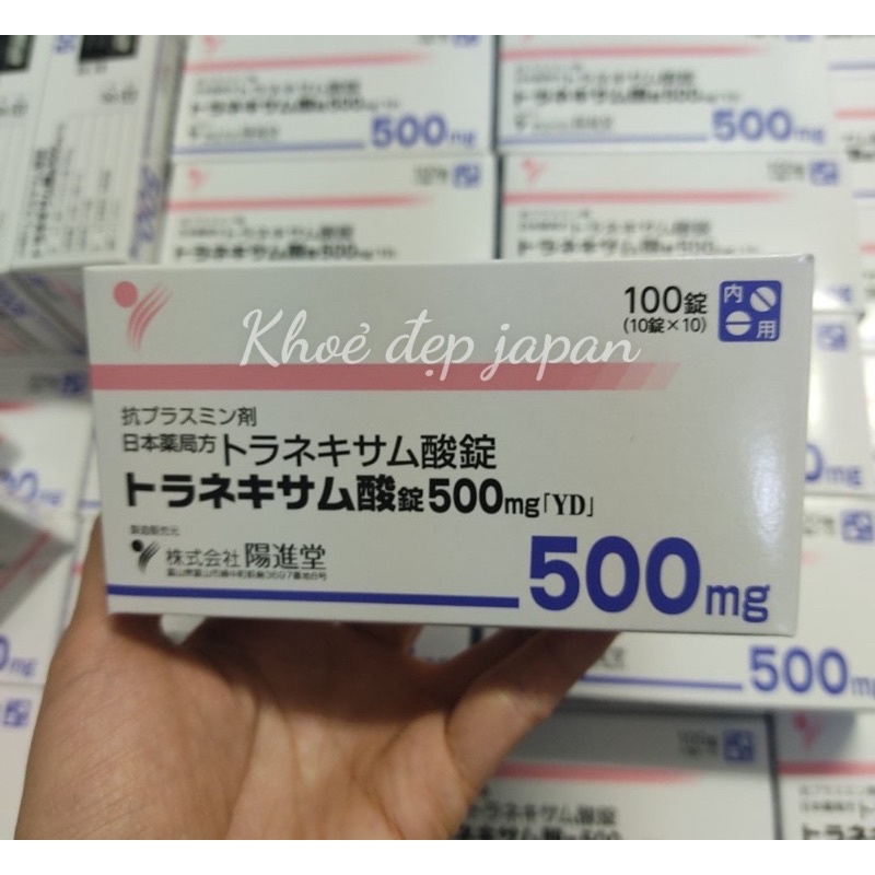 Transamin 500mg hộp 100v Xử Lí Nám Số 1 Nhật Bản