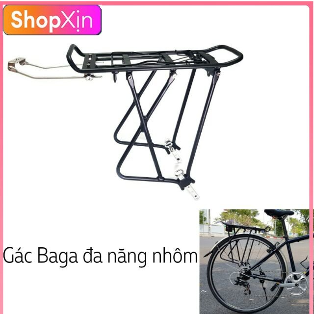 Gác baga xe đạp đa năng - baga xe đạp thể thao Touring