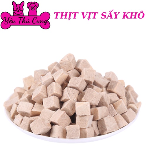 THỰC PHẨM SẤY KHÔ CHO CÁC BOSS NHIỀU VỊ GÓI 100GR- YÊU THÚ CƯNG SHOP