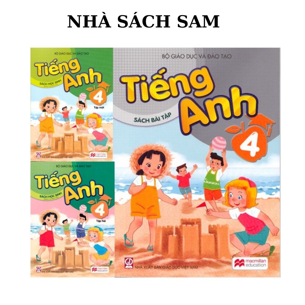 Tiếng anh 4 shs, sbt bộ 3q