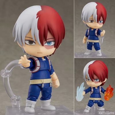 Nhân Vật Nendoroid 1112 Trong My Hero Academia#Hongjiao Đông Lạnh 686#Thung Lũng Xanh 705#Mô Hình Búp Bê Baohao Phiên Bản Q Có Thể Di Chuyển