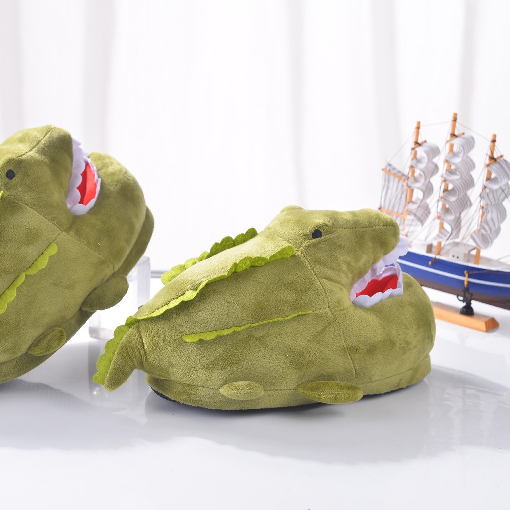 Dép đi trong nhà ấm áp thiết kế xinh xắn ngộ nghĩnh cho nam nữ