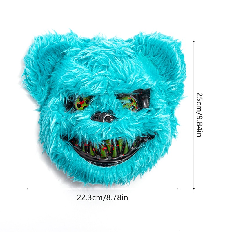 Mặt Nạ Gấu Kinh Dị Hóa Trang Halloween