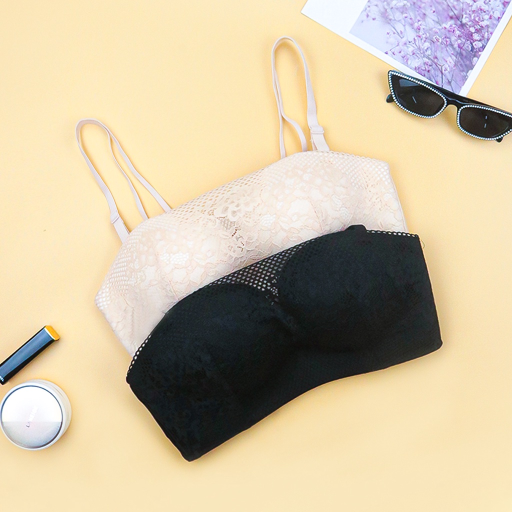 Áo Bra Quây Ren Cao Cấp LUPERI  Bản 3 Móc, Mút Ép Siêu Đẩy Mềm Mịn Thông Thoáng - LUAL852