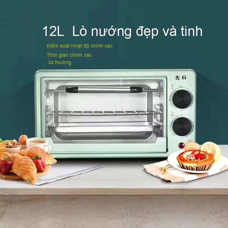 Lò nướng điện mini tự động đa năng gia đình Đồ dùng nhà bếp