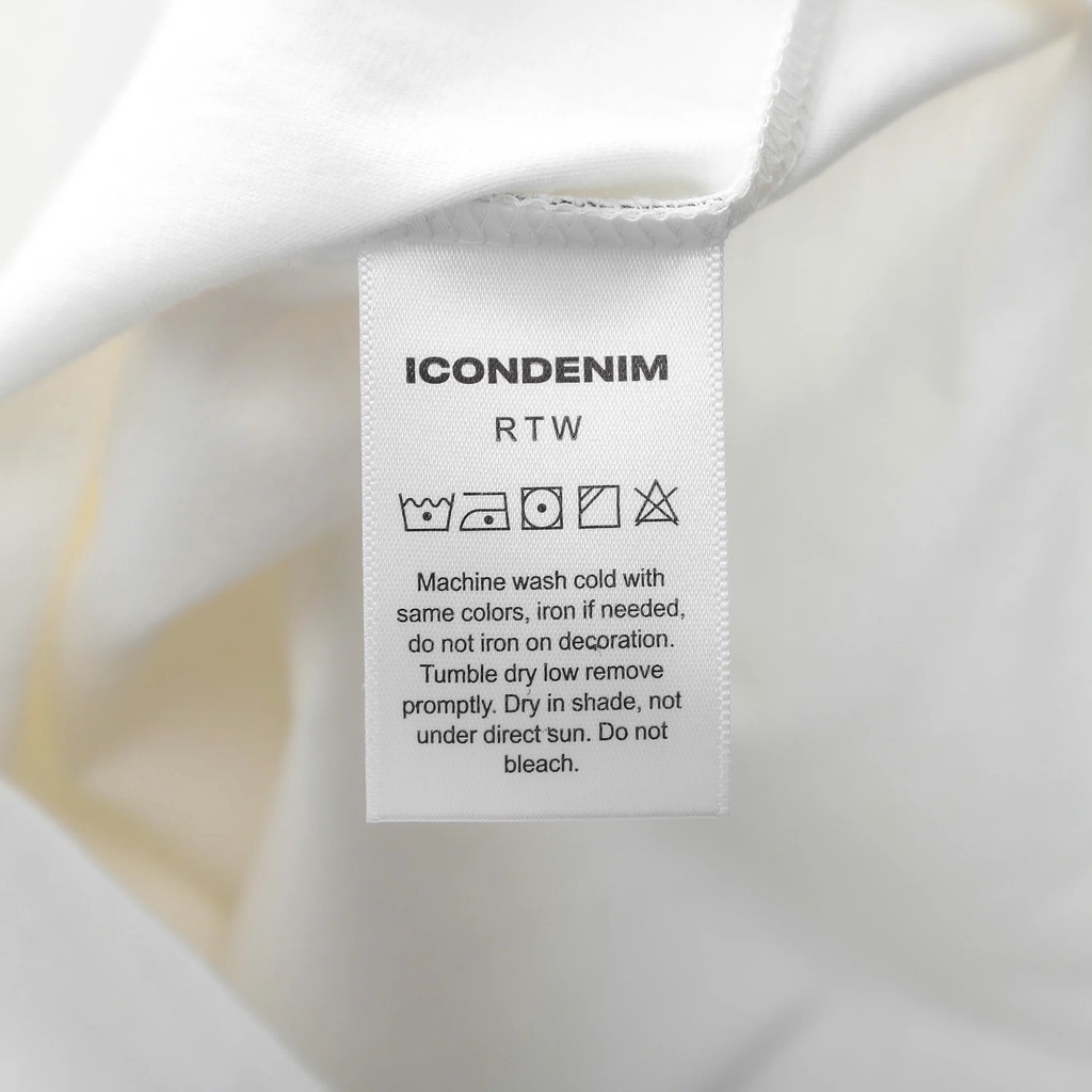 Áo Thun Nam Cổ Tròn Cotton Co Giãn Thoáng Mát ICON DENIM Regular Form Phối Line Tay Trẻ Trung Năng Động ATID0139