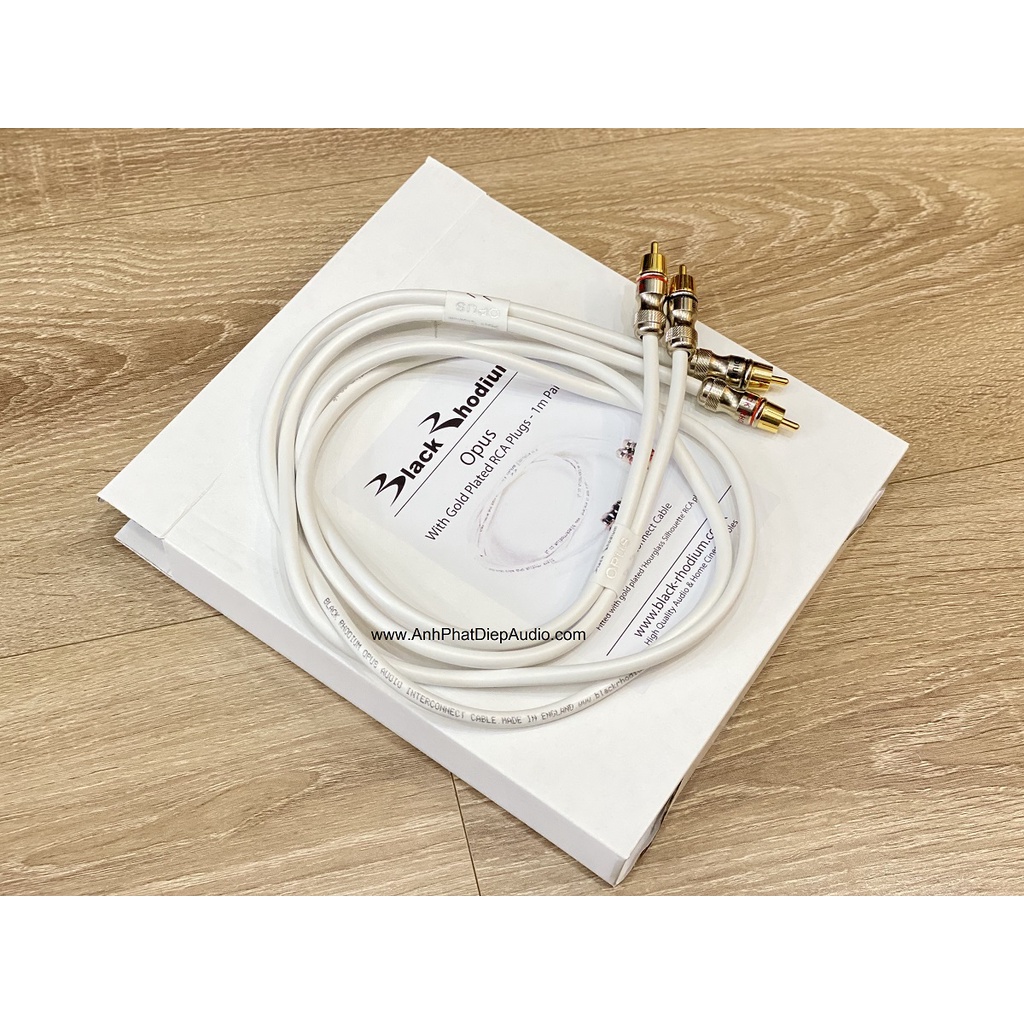 Dây tín hiệu Black Rhodium Opus Interconnect