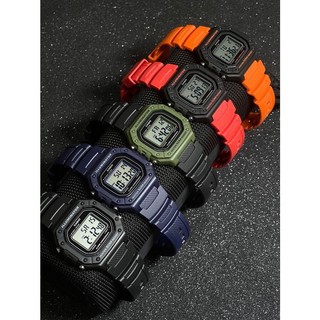 đồng hồ nam/nữ m casio w-218h size 43mm , chống nước tốt , newfullbox bảo hành 3 năm