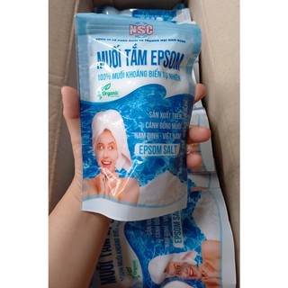 Muối epsom nam định - tắm, ngâm chân, trị mụn lưng