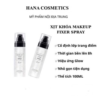 Xịt khóa nền 💝𝑭𝒓𝒆𝒆𝒔𝒉𝒊𝒑💖 xịt khoá makeup giữ chặt lớp trang điểm - makeup fixer spray