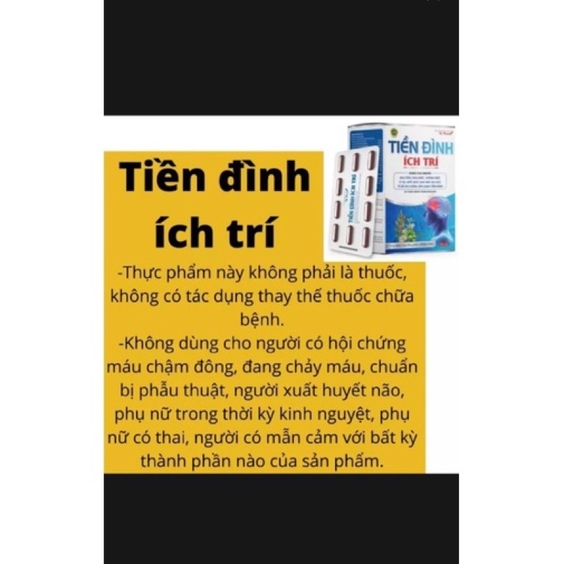 Tiền đình ích trí 60v
