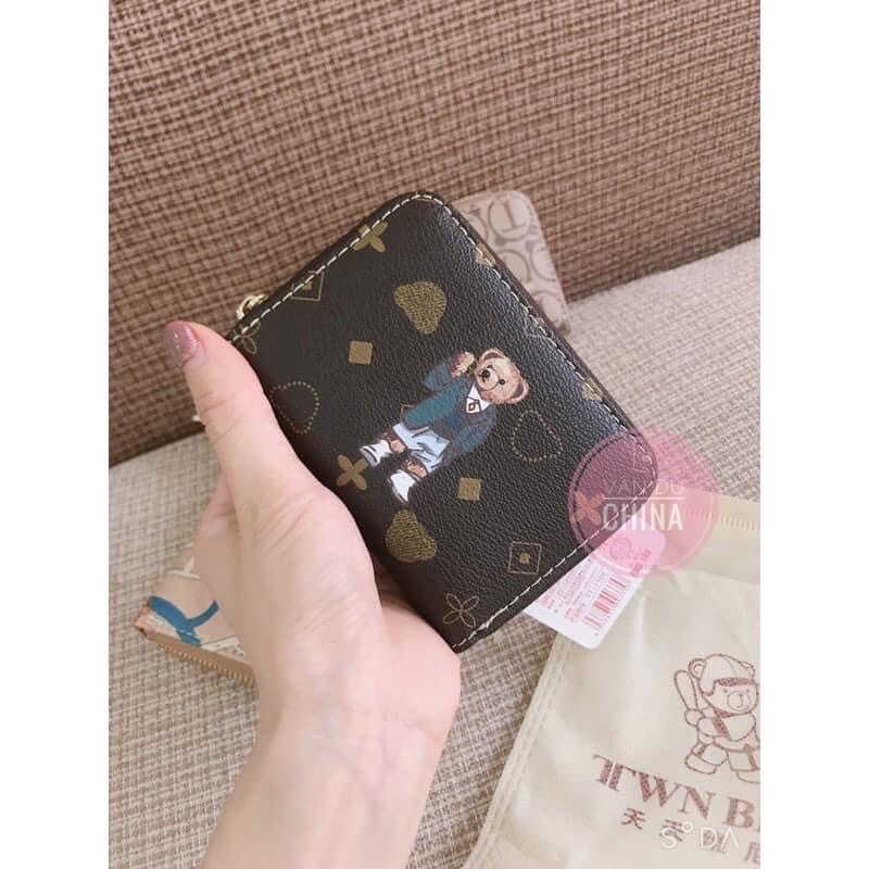 Ví Nữ Hình Gấu Pooh Times 2022 Dễ Thương,ví gấu twin bear sll 12,x