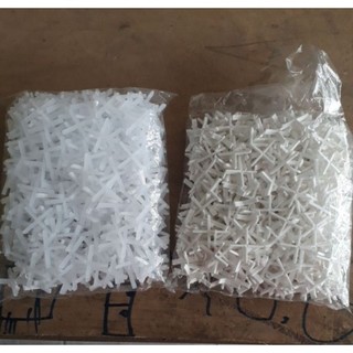 Ke chữ thập lát gạch Quang Anh - ke dấu cộng loại 1mm,1,5mm, 2mm túi 125 cái