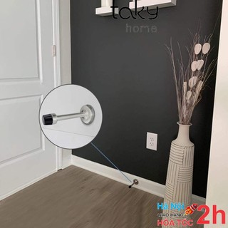 Chặn Cửa Chống Va Đập Cho Phòng Tắm Dán Tường , Dành Cho Mọi Loại Cửa Trong Nhà, Kèm Miếng Dán 3M TiệnLợi. TakyHome 1500
