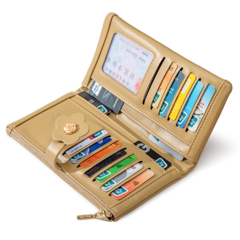 Ví Nữ Dài Gập Đôi Thời Trang Thanh Lịch