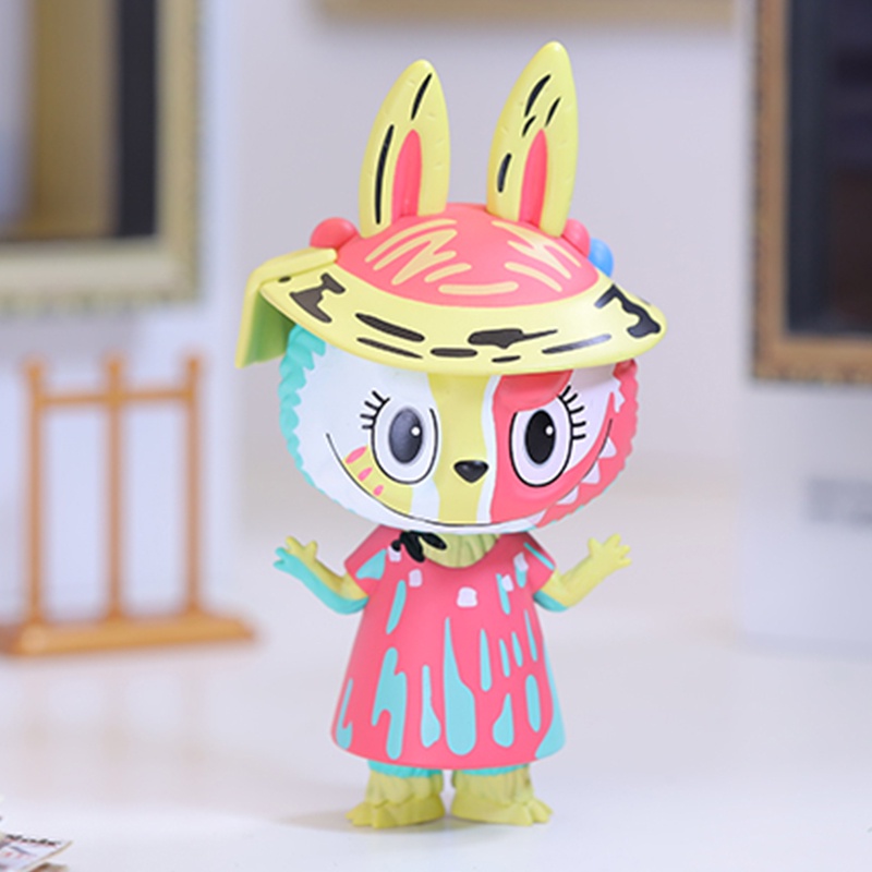 ★Hgtoys★Búp Bê Popmart LABUBU Nghệ Thuật Trang Trí