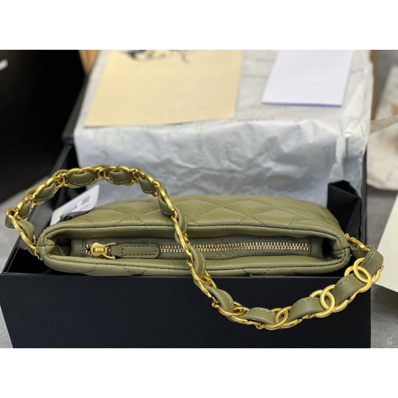 Túi xách nữ thời trang Hobo sz24x17 da cừu mịn có code chip fullbox vip nam châm