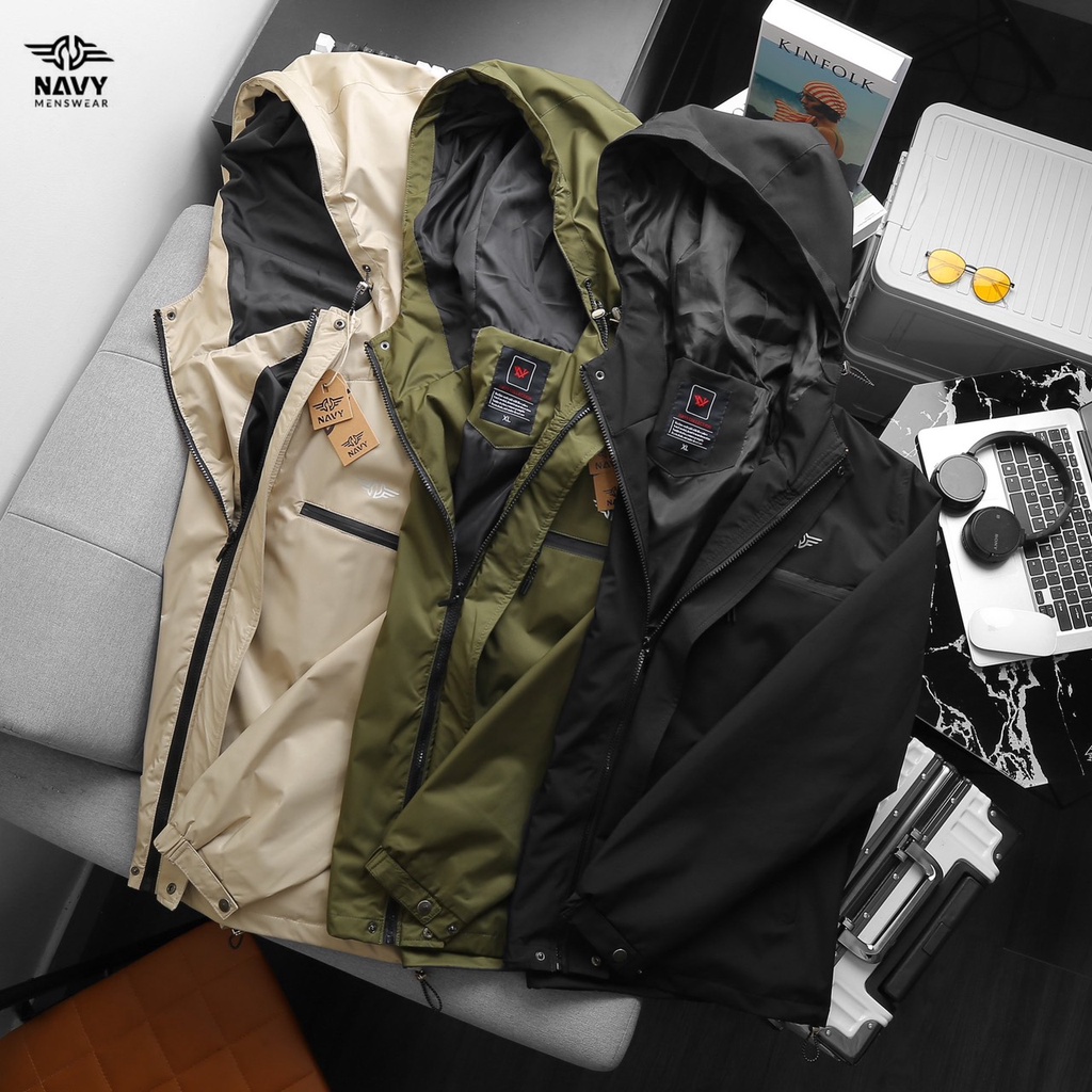 ÁO KHOÁC DÙ TRƠN BIG SIZE NAM