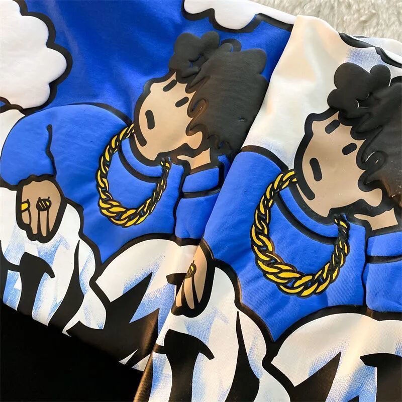 NRVP Áo Thun Unisex Mùa Hè Dáng Suông Tay Cộc Phong Cách Hàn Quốc Cho Nam Nữ