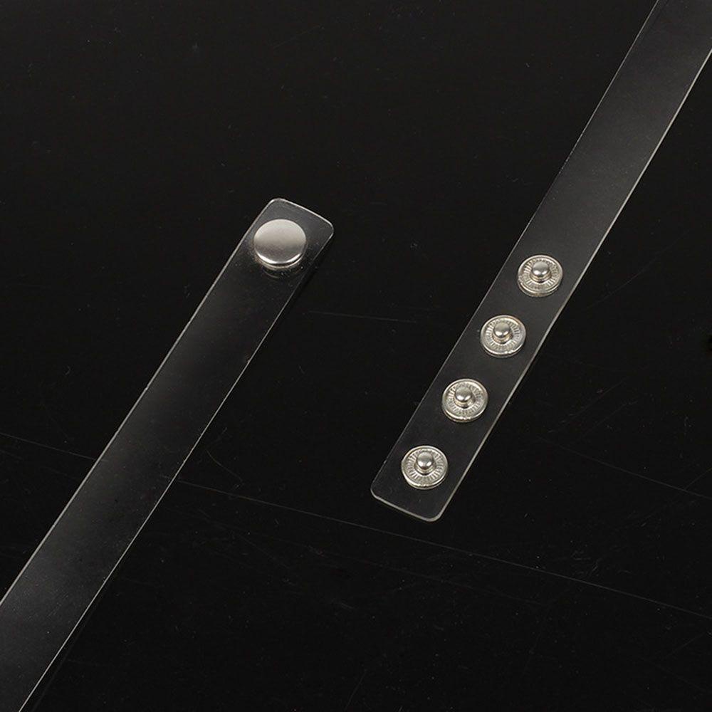 ANEMONE Vòng cổ Da PU Đính Đinh Tán Phong Cách Gothic Punk