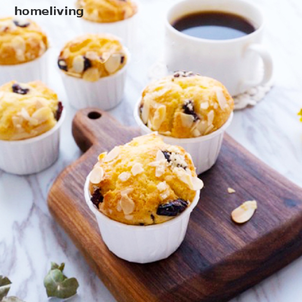 Bộ 50 Cốc Giấy Đựng Bánh Cupcake / Muffin Xinh Xắn Tiện Dụng