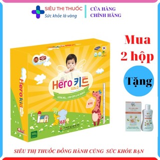 Giúp trẻ tăng trưởng chiều cao, ăn ngon, tăng cường miễn dịch- Hero Kid Gold nhập khẩu hàn quốc , hộp 30 gói