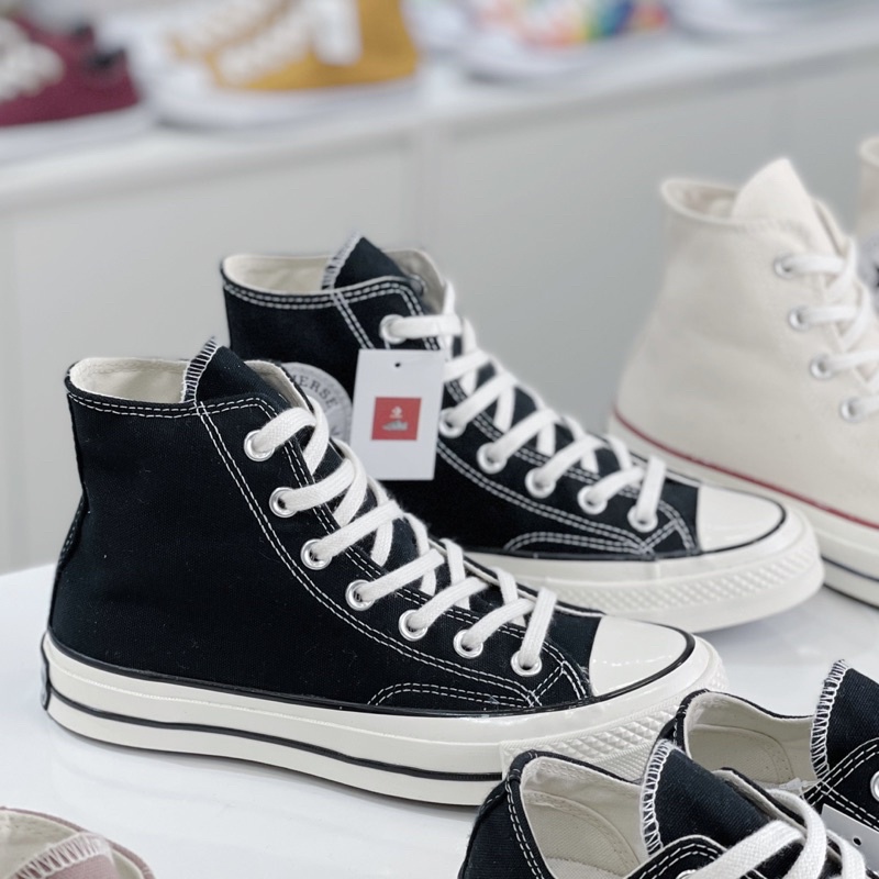 Chuck 70 Black High | Giày Converse Đen 1970s Cổ Cao 162050C