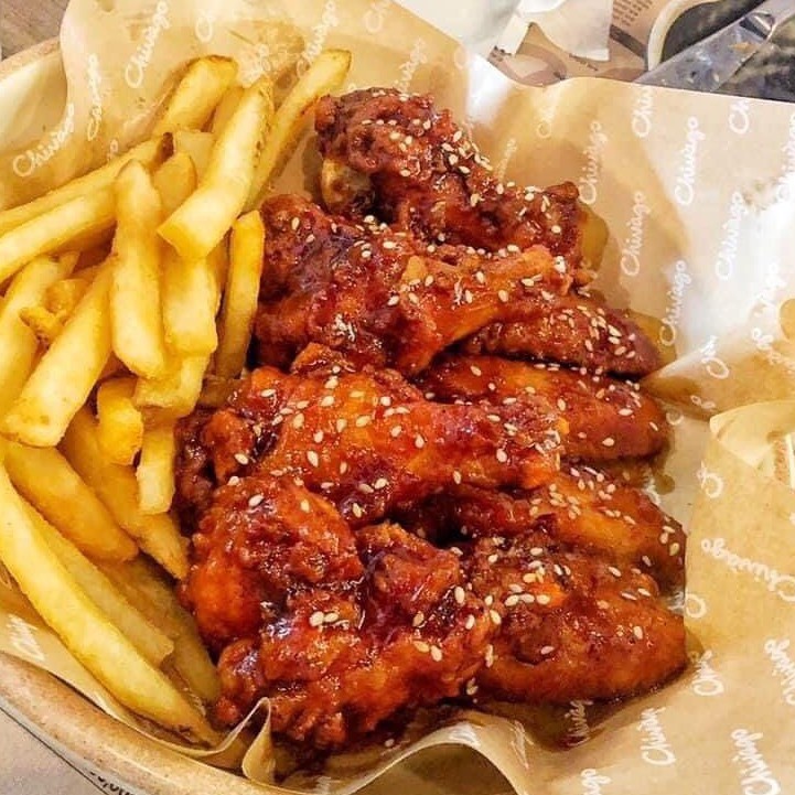 Xốt Gà Rán Hàn Quốc Bibigo bịch 3kg