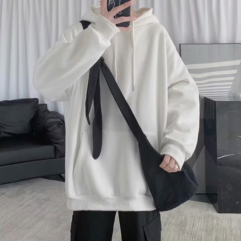 Áo Hoodie Dáng Rộng Phong Cách Hàn Quốc Thời Trang Xuân Thu Kiểu Mới Cho Nam Size M-3XL