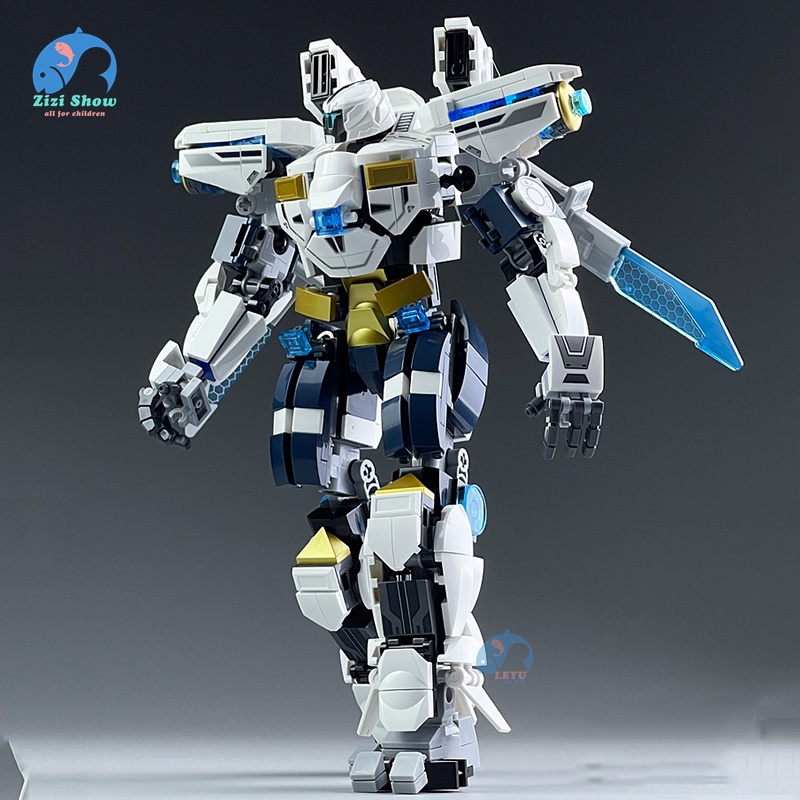 Bộ Đồ Chơi Lắp Ráp Robot Pacific Rim Độc Đáo Thú Vị Cho Bé Mechanical Warrior Figures