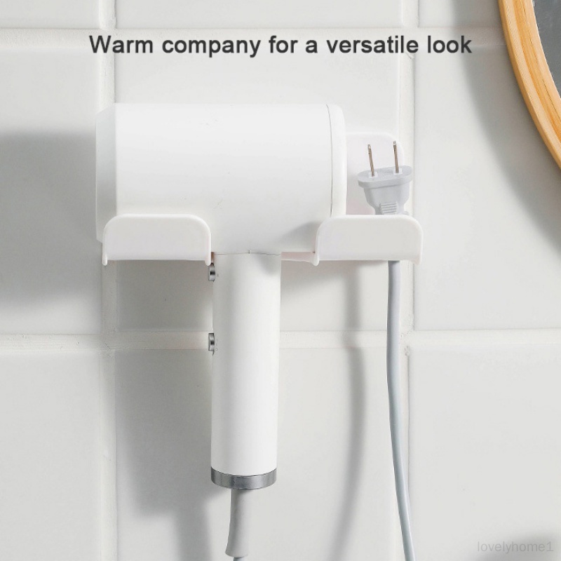 Giá Treo Máy Sấy Tóc Gắn Tường Thiết Kế Đơn Giản Tiện Dụng Cho Nhà Tắm