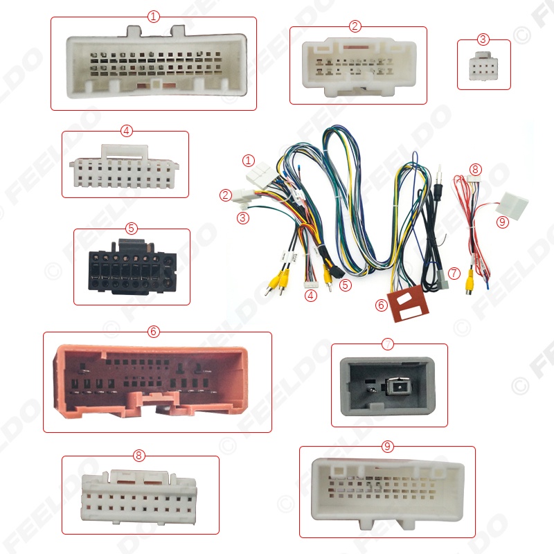 Dây Cáp Âm Thanh 16pin Kèm Hộp Canbus Chuyên Dụng Cho Xe Hơi Mazda CX-5 2017