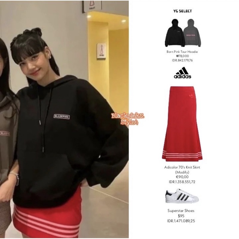 Áo hoodie Born Pink giống Blackpink mặc trong concert Bornpink