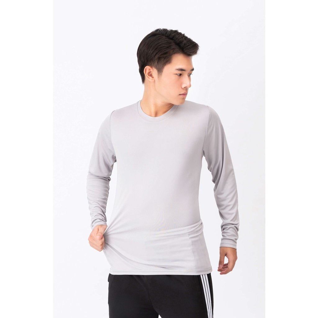 Áo thun dài tay thu đông nam chất liệu thun mềm mịn không bai xù TD110