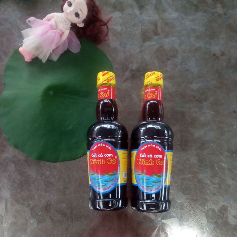Nước mắm chắt chuyền thống Ninh Cơ chai 500ml, độ đạm >=33ng/l. Mắm Hải Hậu, Nam Định