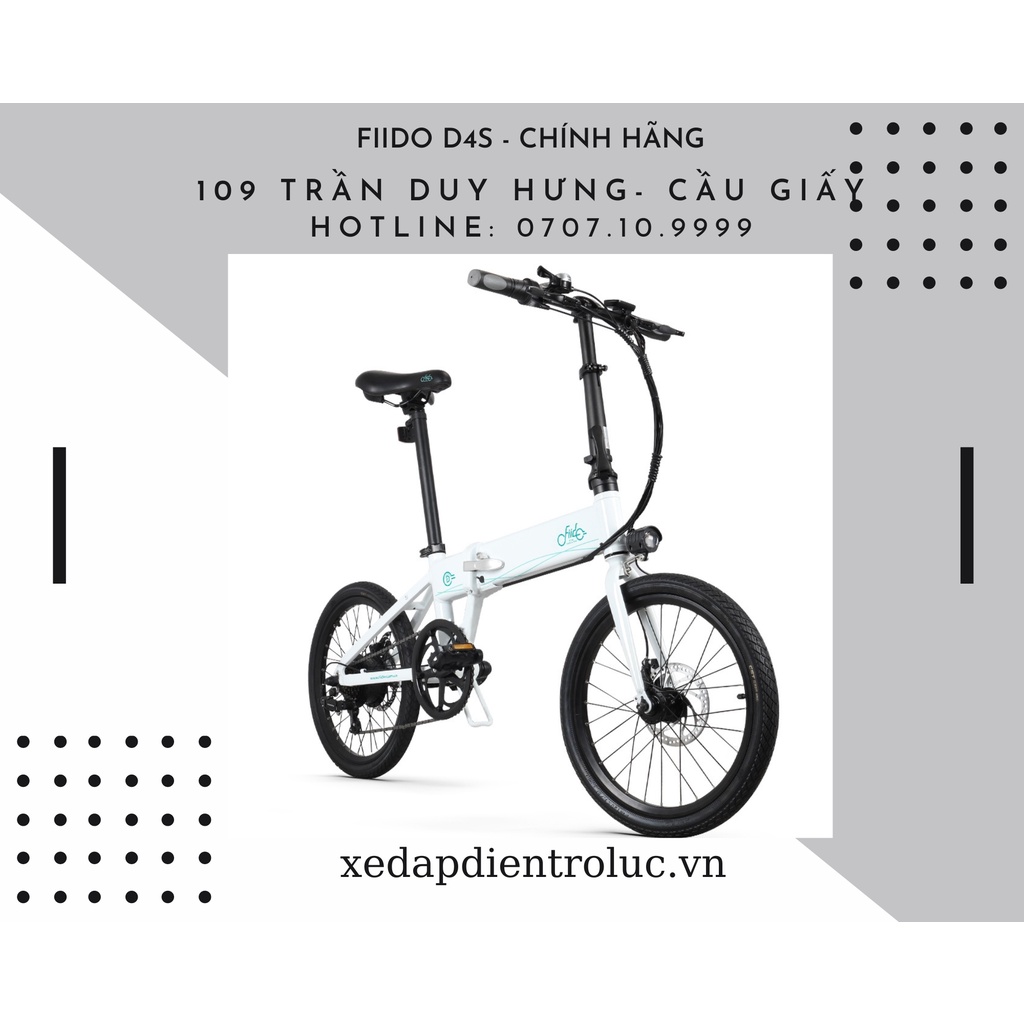 Xe Đạp Điện Trợ Lực Fiido D4S_Chính Hãng
