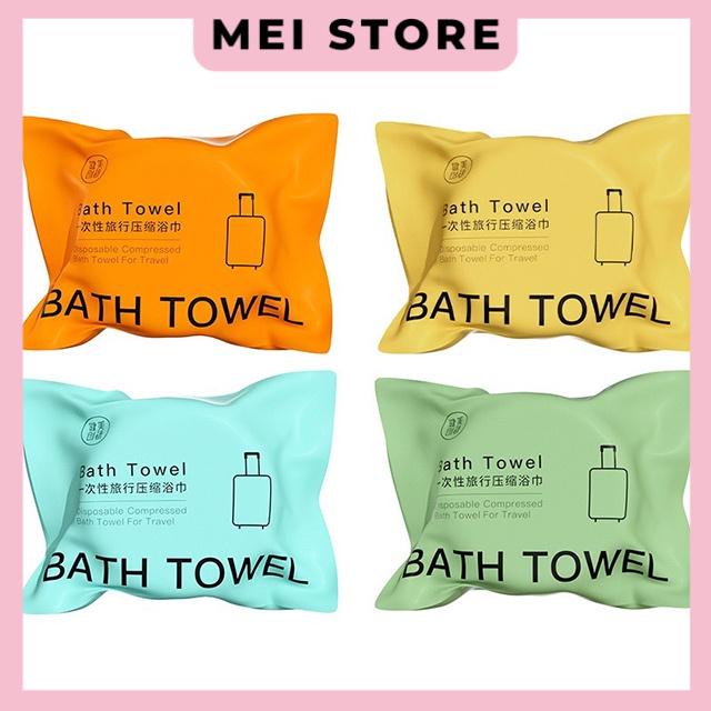 Khăn Tắm Dạng Nén Tiện Dụng Bath Towel Lớn 70x140cm