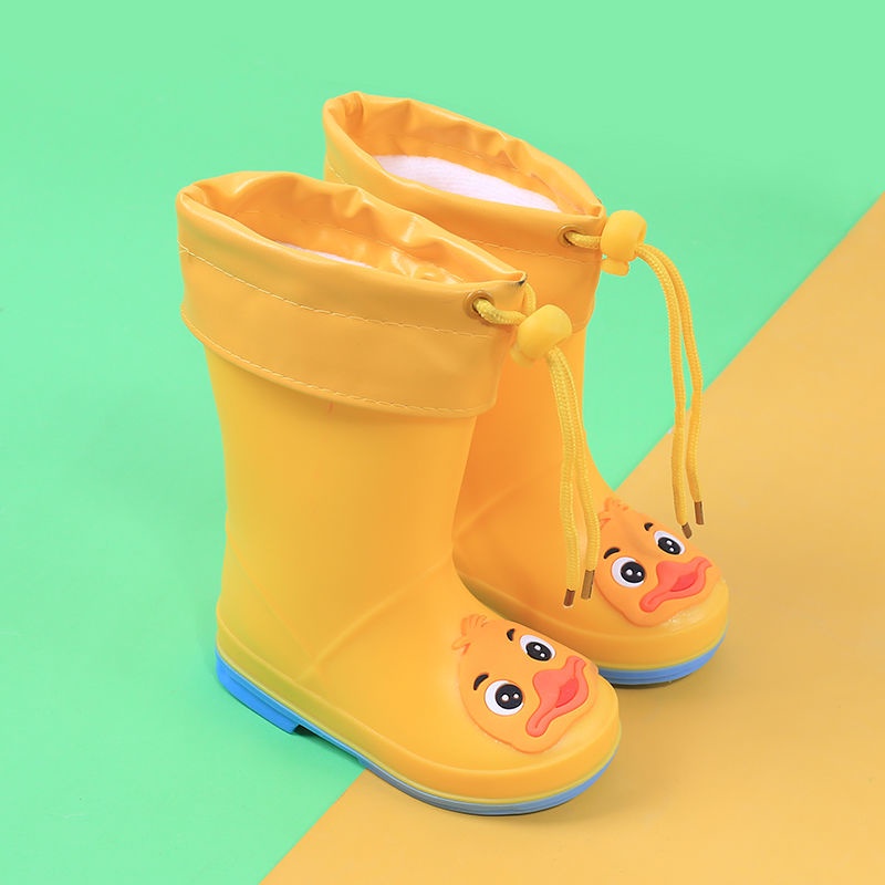 Ủng Đi Mưa Cổ Cao Chống Trượt Chống Thấm Nước Dành Cho Bé Trai Và Bé Gái