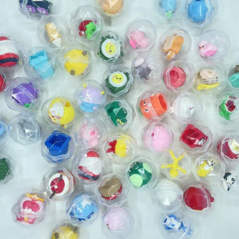 45 mm mới trong suốt kim cương bóng máy xoắn trứng cho trẻ em học sinh dễ thương đáng yêu bút trường hợp siêu giá trị quà tặng con trai